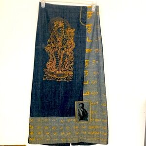 Y2K Vintage Jean skirt from France